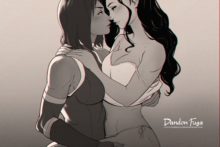 Asami Sato and Korra - Dandon Fuga - Avatar - The Legend of Korra