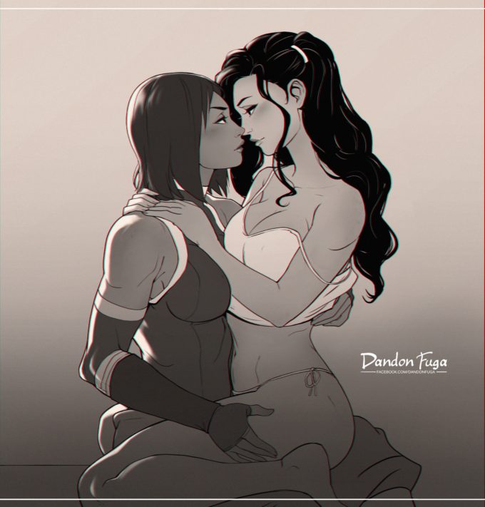 Asami Sato and Korra – Dandon Fuga – Avatar – The Legend of Korra