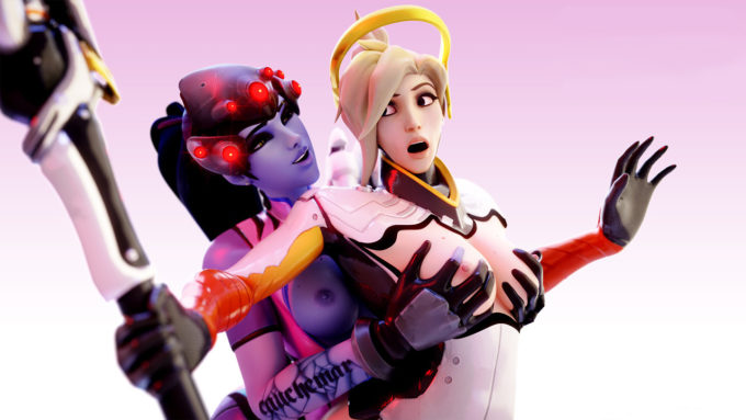 Mercy and Widowmaker – FireBoxStudio – Overwatch