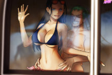 Roronoa Zoro and Nico Robin – One Piece