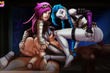 VI and Jinx – pumpkinsinclair – League of Legends