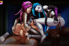 VI and Jinx – pumpkinsinclair – League of Legends