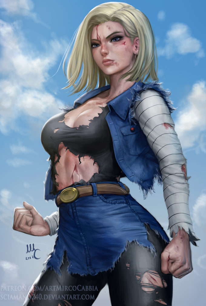 Android 18 – mirco cabbia – Dragon Ball