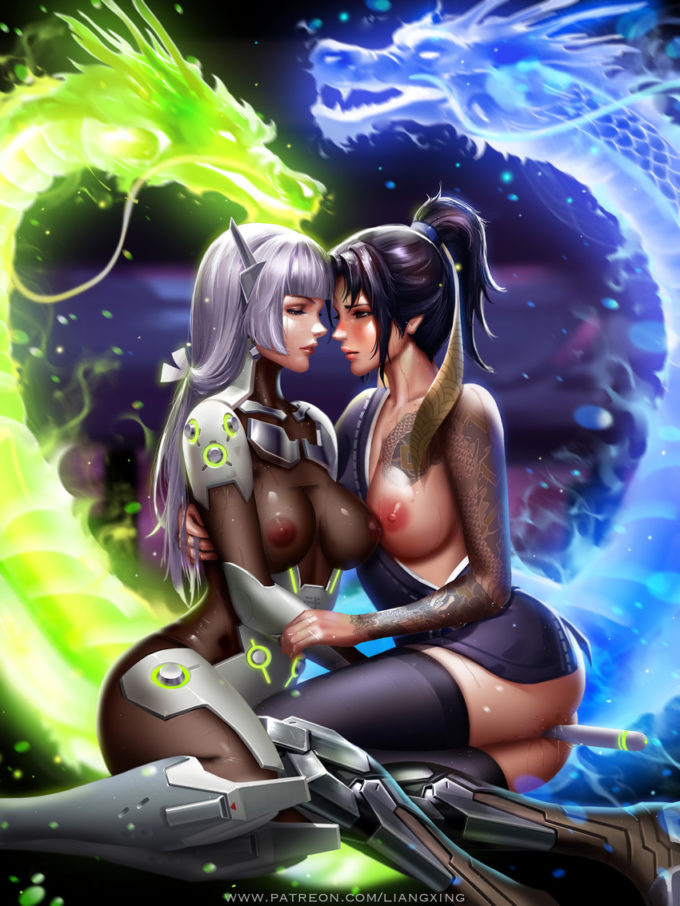 Genji and Hanzo – LiangXing – Overwatch