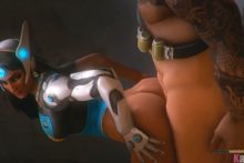 Hanzo and Symmetra - kallenz - Overwatch