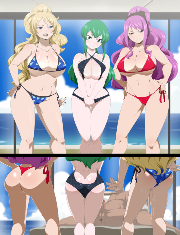 Hisui, Jenny and Meredy – Lexus – Fairy Tail