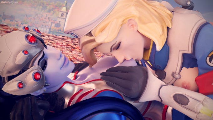 Mercy and Widowmaker – DaintyDjinn – Overwatch