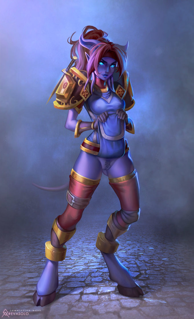 Draenei – Evasolo – Warcraft