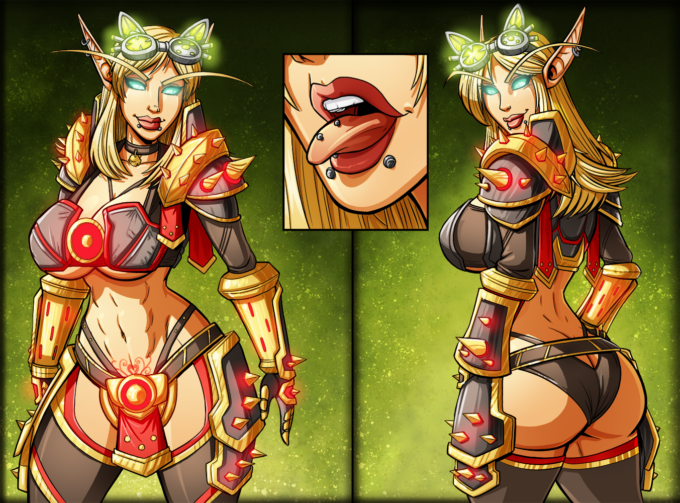 Blood Elf – Juno-6 – Warcraft