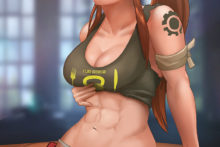 Brigitte Lindholm – Koshiosaur – Overwatch