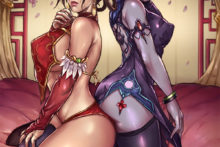 Mercy and Widowmaker – Kachima – Overwatch