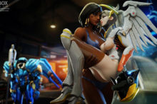 Pharah and Mercy – Firebox Studio – Overwatch