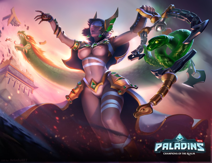 Seris – XeladuArt – Paladins