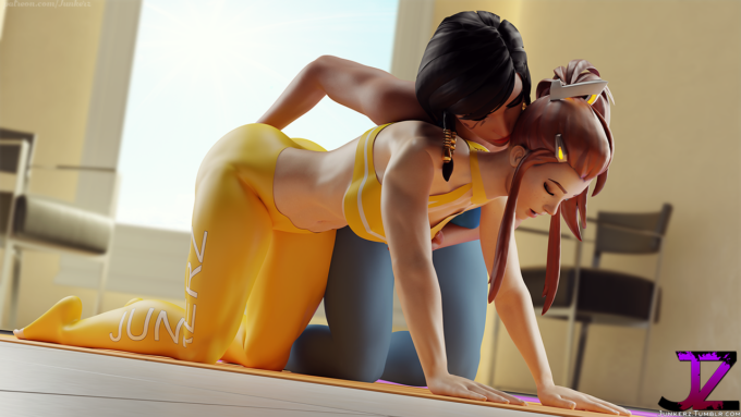 Pharah and Brigitte – Junkerz – Overwatch