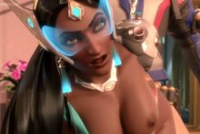 Symmetra and Soldier 76 - Ellowas - Overwatch