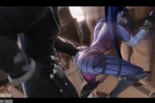 Reaper and Widowmaker - Shir0qq - Overwatch