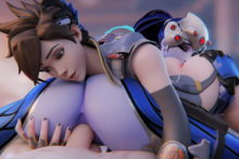 Widowmaker and Tracer - ArhoAngel - Overwatch