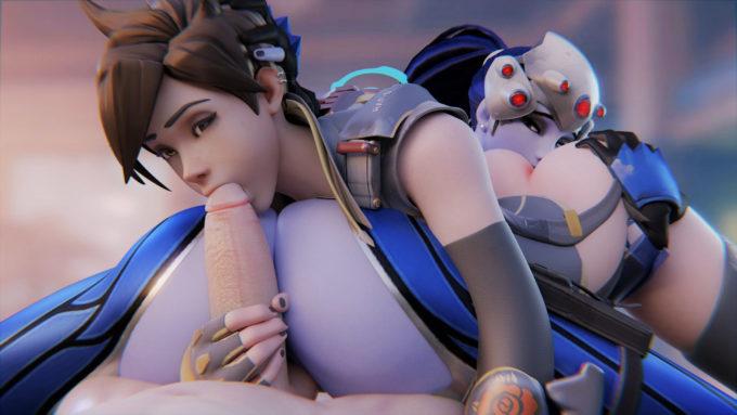 Widowmaker and Tracer – ArhoAngel – Overwatch