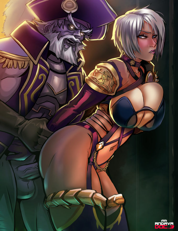 Cervantes de Leon and Isabella Valentine – andava – Soul Calibur