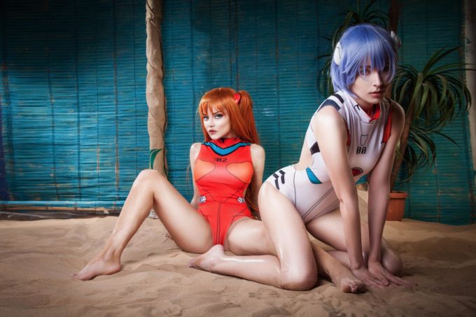 Rei and Asuka – Alya Zaharova – Christina Fink – NGE