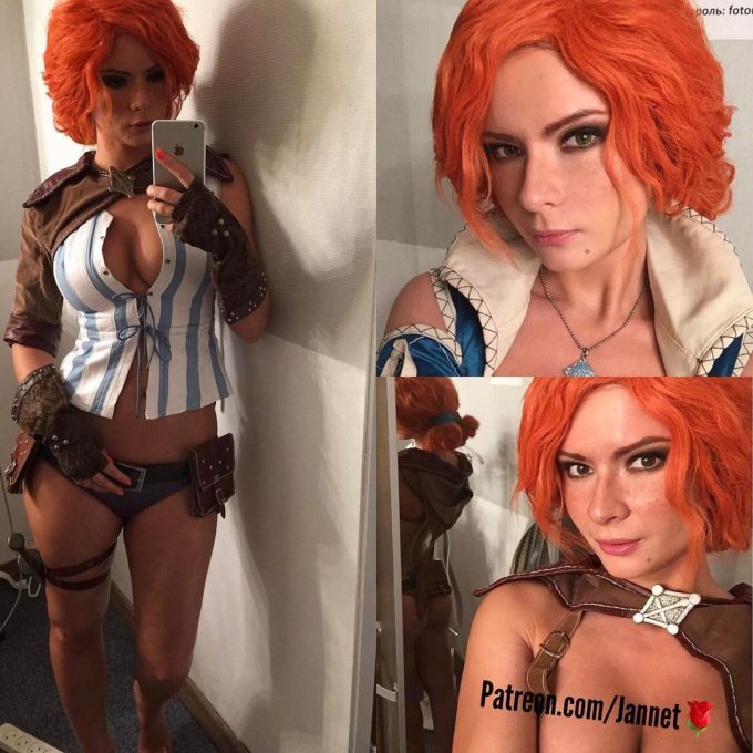 Triss Merigold – Jannet Incosplay – The Witcher 3