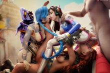 Jinx, Aloy, D.Va - Firebox Studio