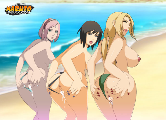 Sakura, Shizune and Tsunade – Koala – Naruto