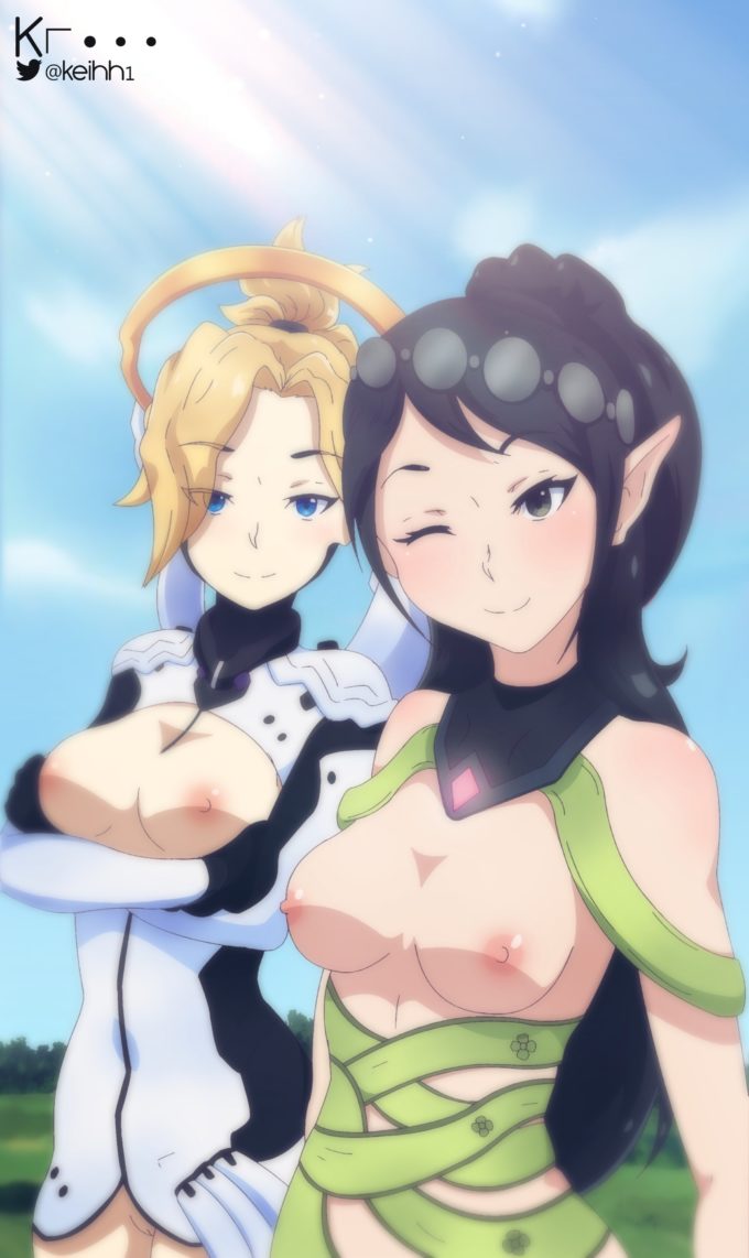 Ying and Mercy – Keihh – Paladins – Overwatch