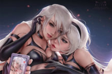 2B and 2A – Kittew – Nier Automata