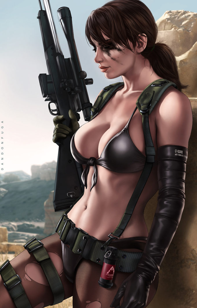 Quiet – Dandon Fuga – Metal Gear Solid V