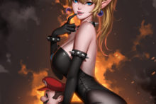 Bowsette - Liang XIng - Mario Universe