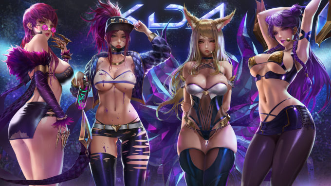 Ahri, Akali, Evelynn and Kai’Sa – Lexaiduer – League of Legends