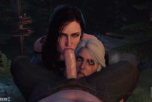 Yennefer, Geralt and Ciri - Lerico213 - The Witcher 3