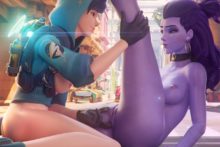 Tracer and Widowmaker - ForceballFX - Overwatch