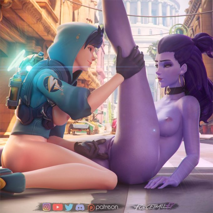 Tracer and Widowmaker – ForceballFX – Overwatch