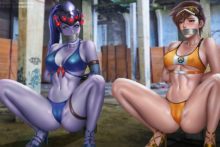 Widowmaker and Tracer – AlexanderDinh – Overwatch