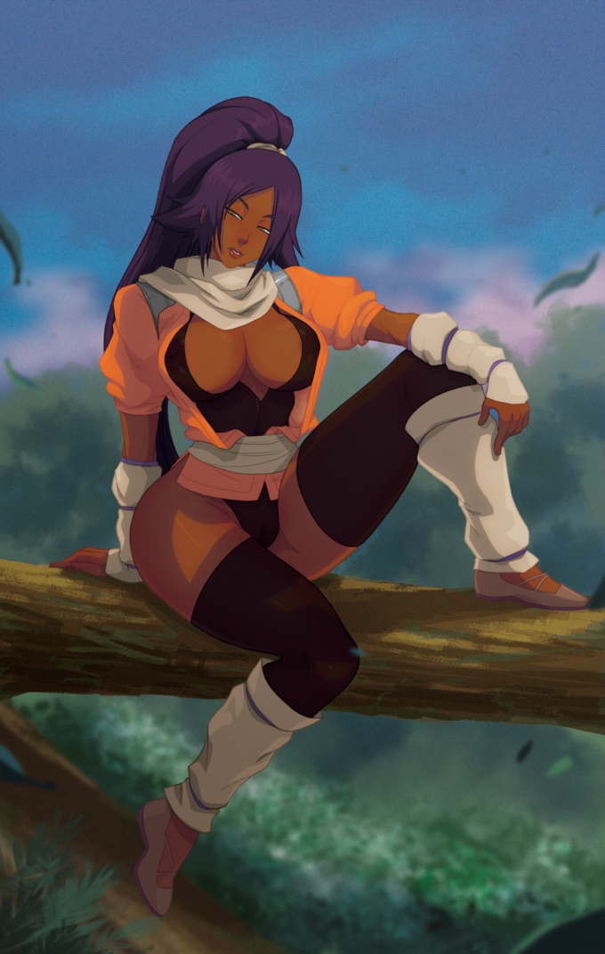 Yoruichi Shihoin – Tovio Rogers – Bleach