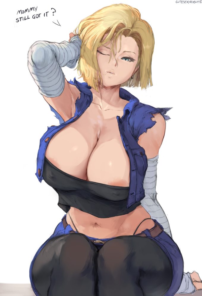 Android 18 – Cutesexyrobutts – Dragon Ball