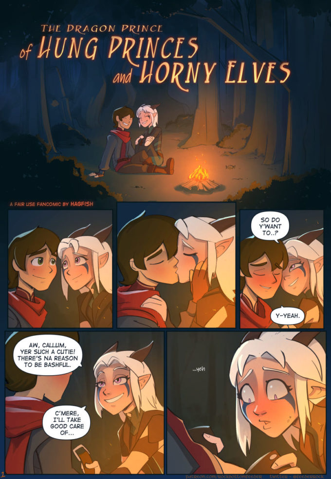 Hung Princes and Horny Elves – Hagfish – The Dragon Prince