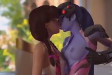 D.Va and Widowmaker - OCBoon - Overwatch