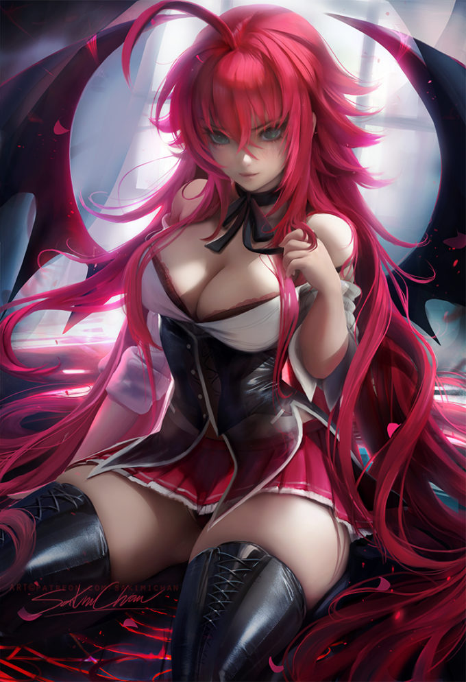 Rias Gremory – Sakimichan – High School DxD