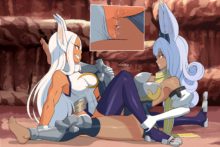 Miruka and Swan – Dude-Doodle-Do – Fairy Tail, My Hero Academia