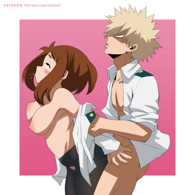 Katsuki and Ochako – GodoyG – My Hero Academia