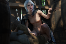 Ciri – Einschlagpunkt –  The Witcher 3