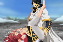 Erza and Zeref - Queen-Zelda - Fairy Tail