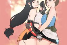 Tifa and Jill – Norasuko – Resident Evil 3, Final Fantasy VII