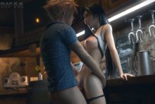 Cloud and Tifa – HydraFXX – Final Fantasy VII