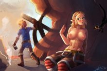 Link and Zelda – Eltonel – The Legend of Zelda