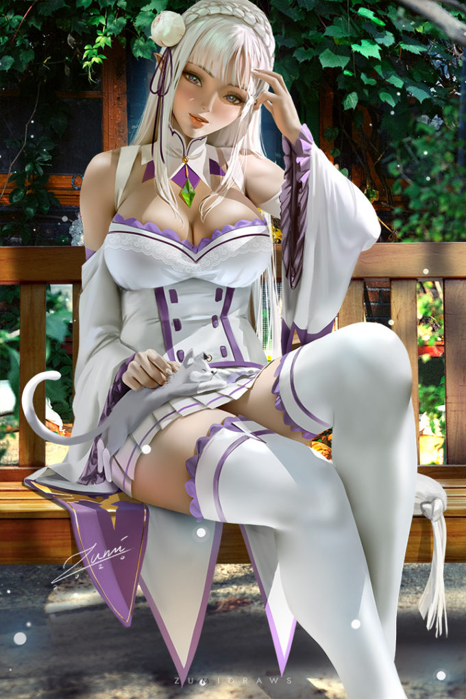 Emilia – Zumi – Re Zero