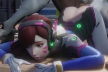 Genji and D.Va - Bewyx - Overwatch